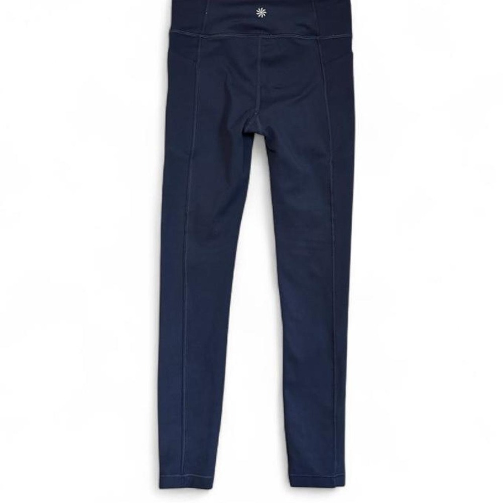 Athleta Girl High Rise Stash Your Treasures Tight Leggings Navy Blue – Size S/7